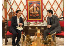 ЭЛЧИН ЗӨВЛӨХ Г.БУМЦЭНД, БНХАУ-ЫН ГХЯ-НЫ ХИЛ, ДАЛАЙН ХЭРГИЙН ГАЗРЫН ДЭД ЗАХИРАЛ ЛИ Я-ТАЙ УУЛЗАВ