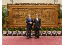 ЭЛЧИН САЙД Н.ЭНХБОЛД БНХАУ-ЫН ГХЯ-НЫ АЗИЙН ГАЗРЫН ЗАХИРАЛ  ЛЮ ЖИНЬСУНТАЙ УУЛЗАВ