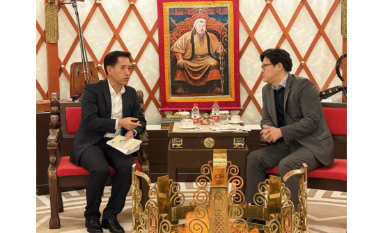 ЭЛЧИН ЗӨВЛӨХ Г.БУМЦЭНД, БНХАУ-ЫН ГХЯ-НЫ ХИЛ, ДАЛАЙН ХЭРГИЙН ГАЗРЫН ДЭД ЗАХИРАЛ ЛИ Я-ТАЙ УУЛЗАВ